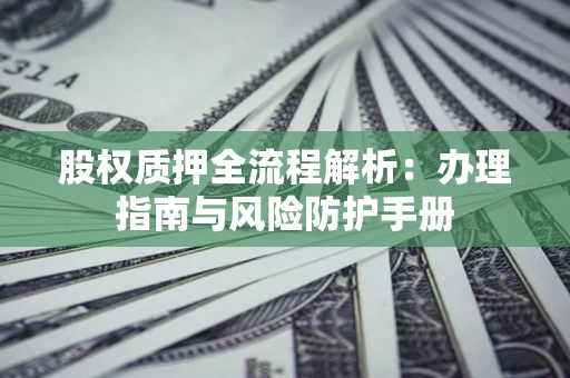 济南股权质押全流程解析：办理指南与风险防护手册