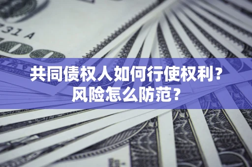 济南共同债权人如何行使权利？风险怎么防范？