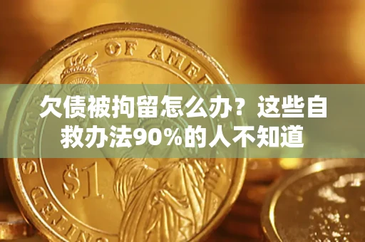济南欠债被拘留怎么办？这些自救办法90%的人不知道