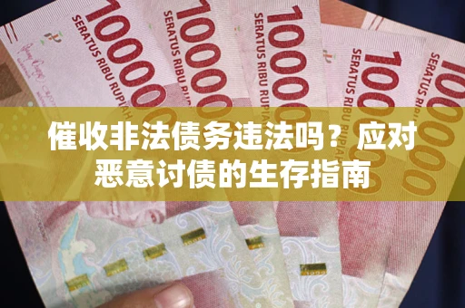 济南催收非法债务违法吗？应对恶意讨债的生存指南
