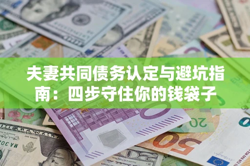 济南夫妻共同债务认定与避坑指南：四步守住你的钱袋子