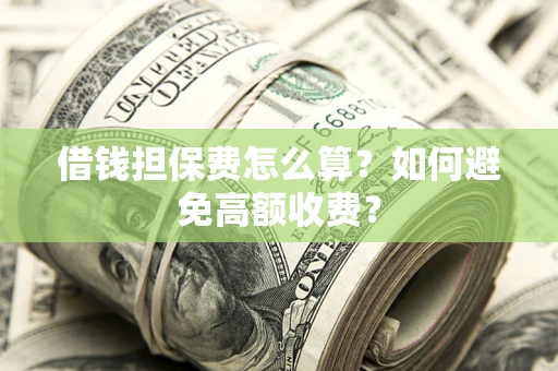 济南借钱担保费怎么算？如何避免高额收费？